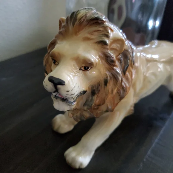 Vintage Mid Century Modern Lion - Picture 3 of 9